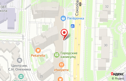 Магазин мясной продукции Фермерская лавка на Соколово-Мещерской улице на карте