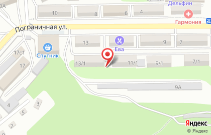 Участковый пункт полиции №7 на Пограничной улице на карте