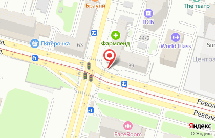 Банкомат Форштадт на улице Карла Маркса на карте