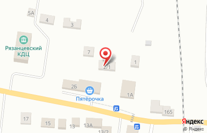 Супермаркет Пятёрочка в Ярославле на карте