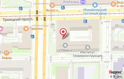 Инновационная компания «РОСТ» на Технологическом институте I на карте