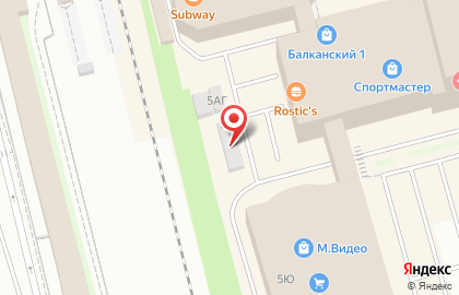 Табакон на Балканской площади, 5аб на карте
