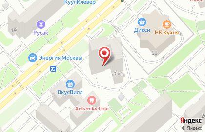 СЦ Олимп на Новокосинской улице на карте