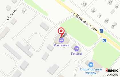 Гостиница Машенька на карте