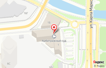 Арбитражный суд Красноярского края на карте