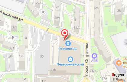 Магазин морепродуктов Дары Приморья в Фрунзенском районе на карте