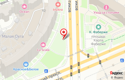 Бистро на площади Карла Фаберже, 4 на карте