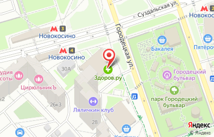 Магазин красной икры Сахалин рыба в Новокосино на карте
