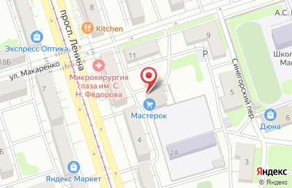 Магазин Мастерок в Орске на карте
