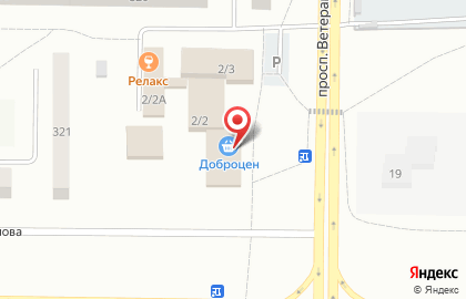 Банк ФК Открытие, ПАО на проспекте Ветеранов на карте