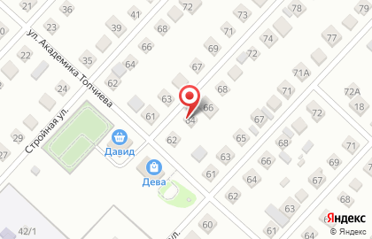 Дева на Молодёжной улице на карте