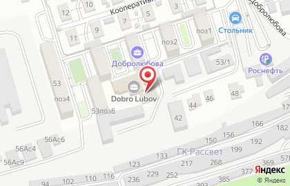Кубанская Долина на карте