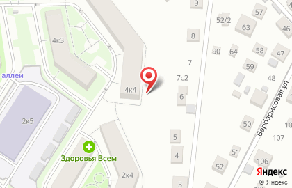 Бутовские аллеи, микрорайон, ООО ПОЛИР М на Бунинской Аллее на карте