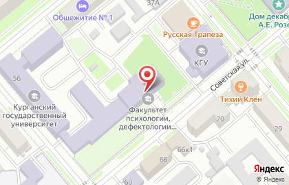 Точка безалкогольных напитков на Советской улице на карте