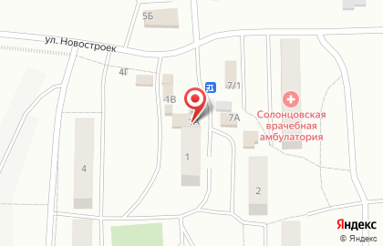 Магазин продовольственный товаров Исток на карте