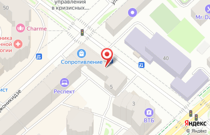 Магазин профессиональной косметики ProfКосметик на Октябрьской улице на карте