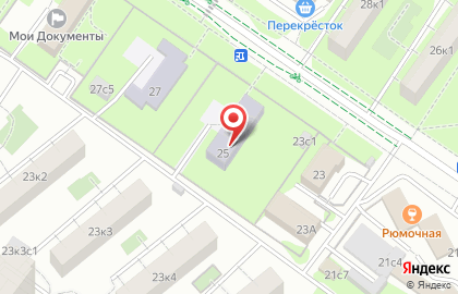 Гагаринский на Болотниковской улице на карте