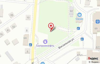 АЗС Лукойл на Транспортной улице на карте