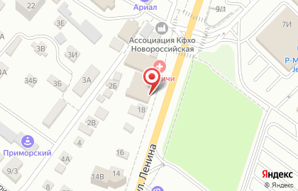 Салон сантехники Акватория в Новороссийске на карте