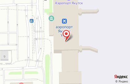 Транспортно-сервисное агентство Аэропорт-Сервис в Якутске на карте