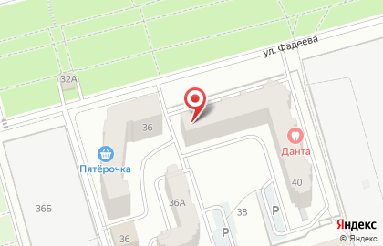 Магазин Красное & Белое в Волгограде на карте