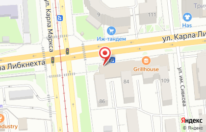 Аптека Фармаимпекс в Ижевске на карте