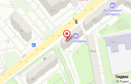 Магазин Калейдоскоп тканей на карте