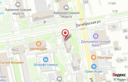 Риэлторская компания Легион Уссурийск на карте