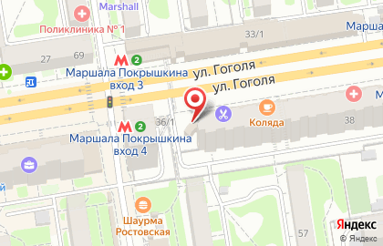 Торговая компания Мебель Беларуси на Маршала Покрышкина на карте