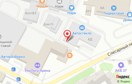 Трикотажная фабрика TOONTEX на улице Наговицыной-Икрянистовой на карте