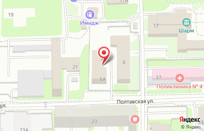 Интерс на Полтавской улице на карте
