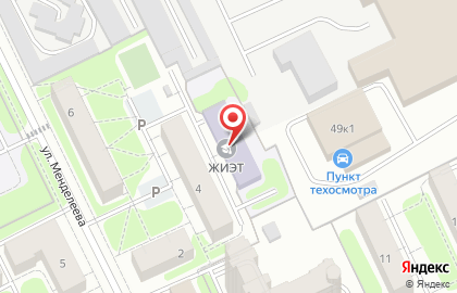 Профессиональный колледж Жуковский техникум на улице Жуковского на карте