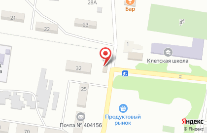 Продуктовый магазин в Волгограде на карте