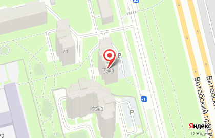 Витебский, 73/3 на карте