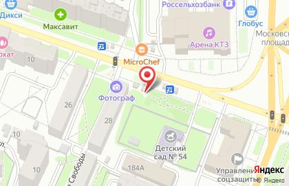 Лаврентiевъ посадъ на карте