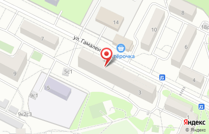 Космек на карте