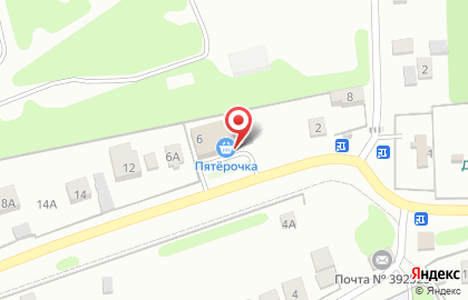 Супермаркет Пятёрочка в Дорожном переулке на карте