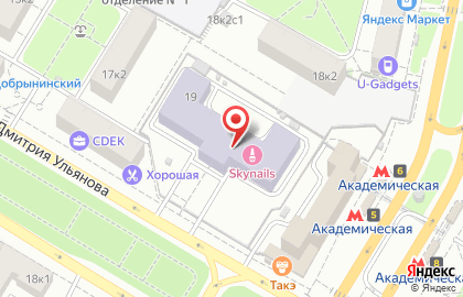 Торговая компания душевых кабин Zстекло на улице Дмитрия Ульянова на карте
