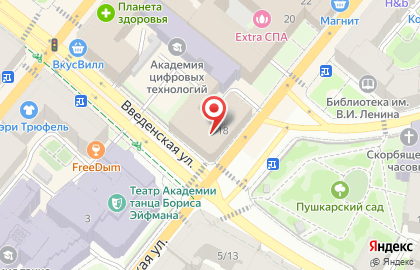 Территориальный отдел Управления Федеральной службы по надзору в сфере защиты прав потребителей и благополучия человека по г. Санкт-Петербургу в Приморском, Петроградском, Курортном и Кронштадтском районах на карте
