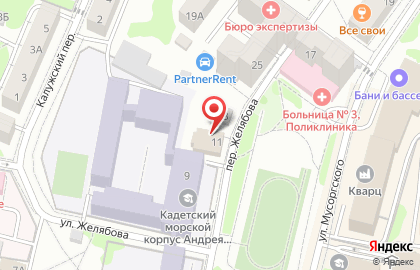 Министерство образования Калининградской области на карте