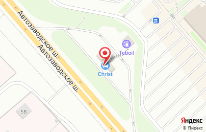 Автомойка самообслуживания Christ на Автозаводском шоссе на карте