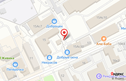 Шиномонтаж в Кургане на карте