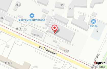 Торговая фирма Стеклоузор на улице Пушкина на карте