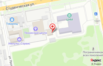 Торгово-сервисный центр Grass на Студенческой улице на карте