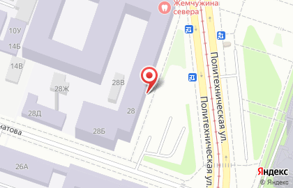НПО Руснет на Политехнической улице на карте