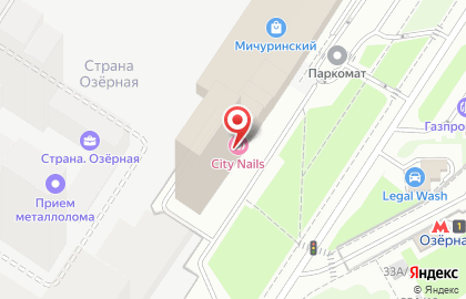 Юридическая компания Ваше Право в Очаково-Матвеевском на карте