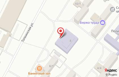 Центральная городская библиотека им. Н.К. Крупской в Ленинск-Кузнецком на карте