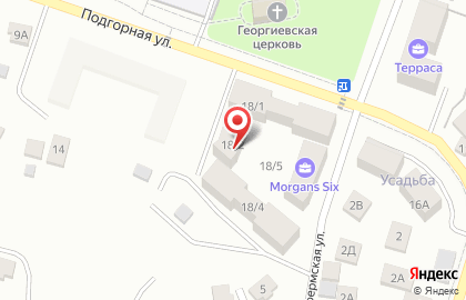 MORGANS SIX, премиум резиденция на Подгорной улице на карте