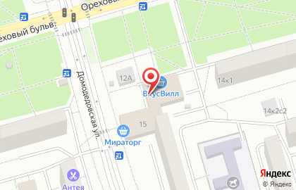Магазин разливного пива Пена в Южном Орехово-Борисово на карте