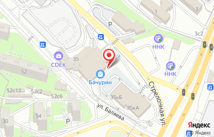 Магазин цифровой и бытовой техники DNS во Владивостоке на карте